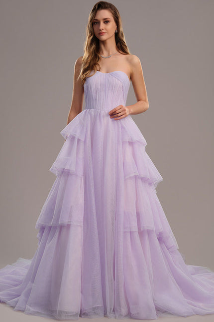 Robe De Princesse Violette Aérienne