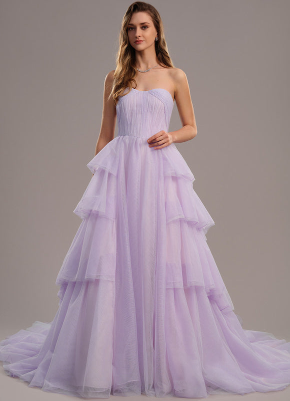 Robe De Princesse Violette Aérienne