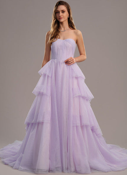 Robe De Princesse Violette Aérienne