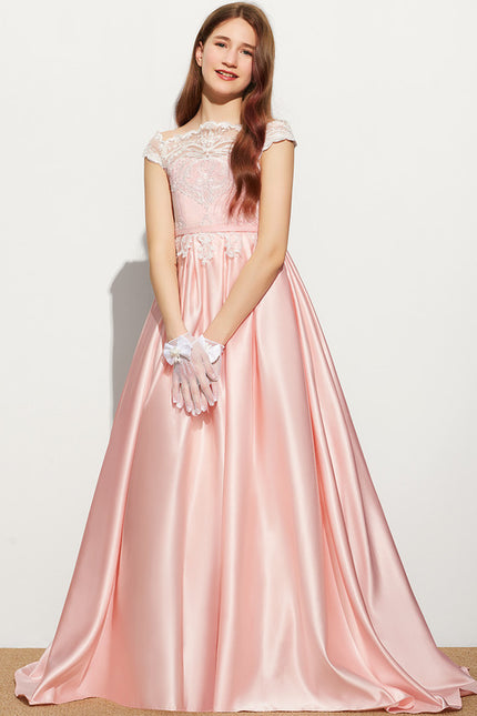 Robe De Princesse Satinée Délicate - gallery 2