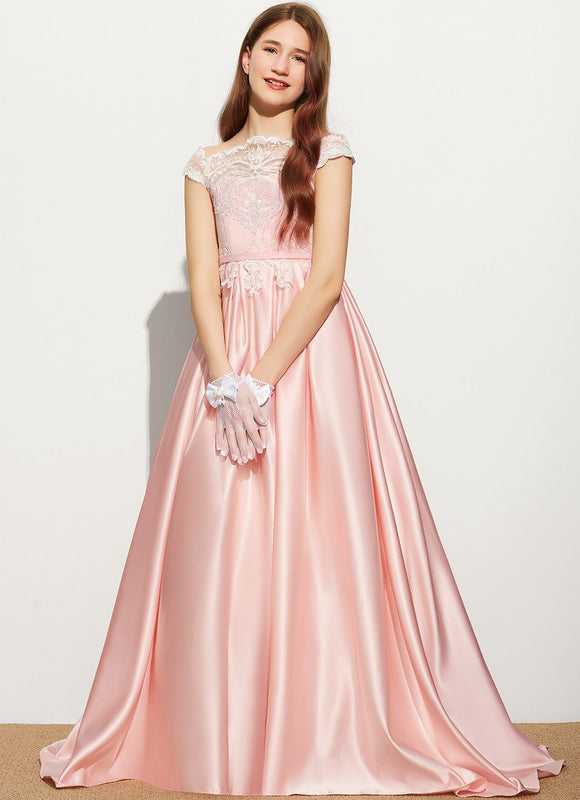 Robe De Princesse Satinée Délicate - gallery 2