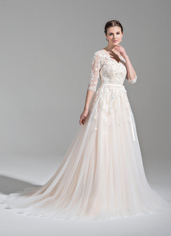 Robe De Princesse Nuptiale Sophistiquée - gallery 4