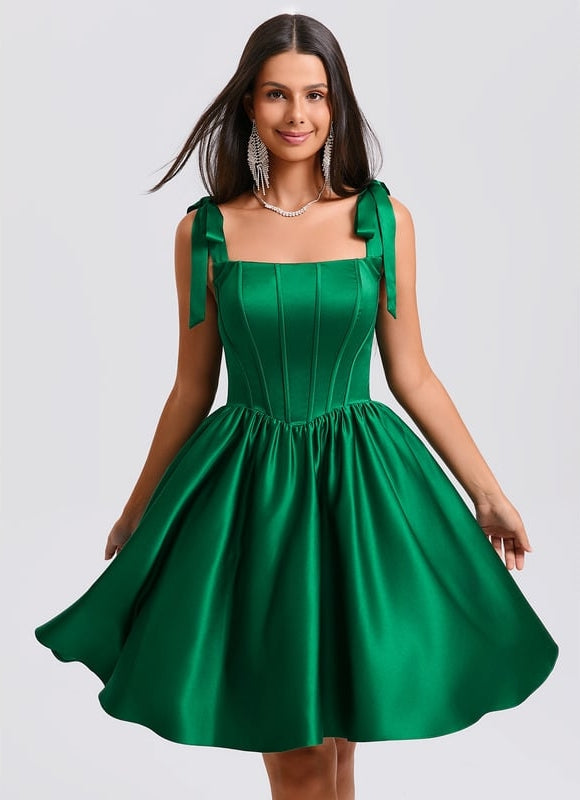 Robe De Princesse Verte