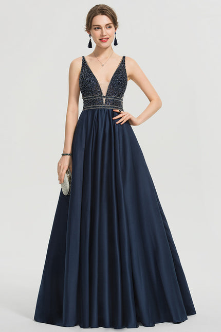 Robe De Princesse Soirée Marine - gallery 1