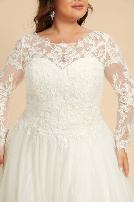 Robe De Princesse Nuptiale Tulle Ornée - gallery 8