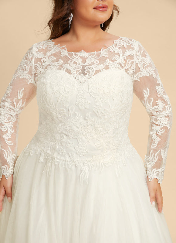 Robe De Princesse Nuptiale Tulle Ornée - gallery 8