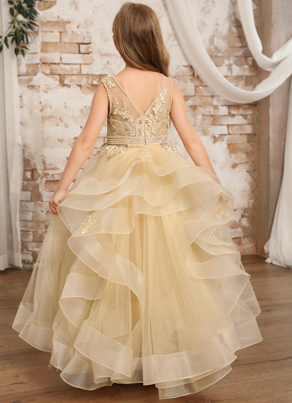 Robe De Princesse Dorée - gallery 1