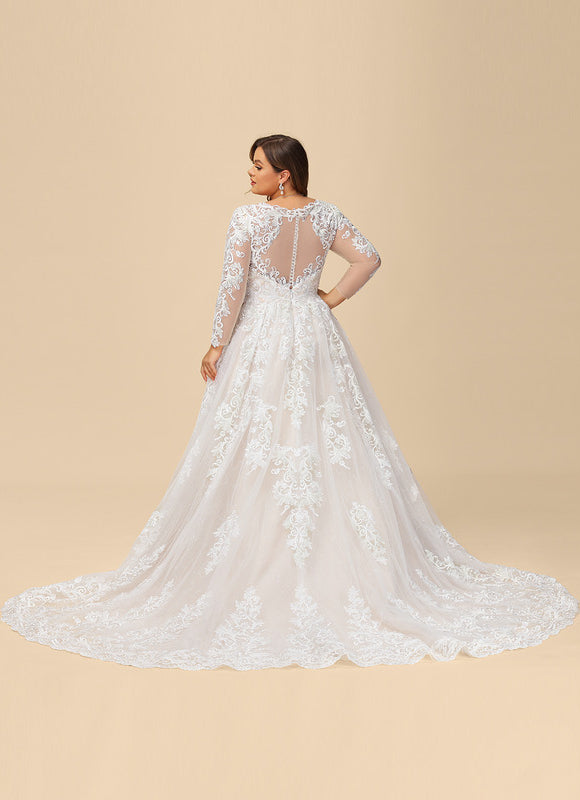 Robe De Princesse Nuptiale Brodée - gallery 9