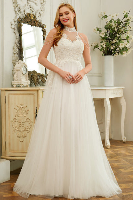 Robe De Princesse Nuptiale Vaporeuse - gallery 1