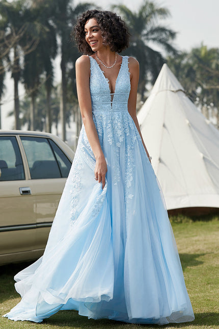 Robe De Princesse Bleue Délicate - gallery 7
