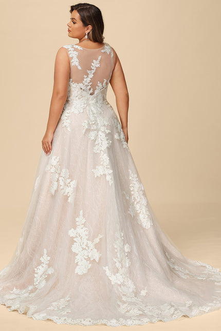 Robe De Princesse De Mariée Florale - gallery 6