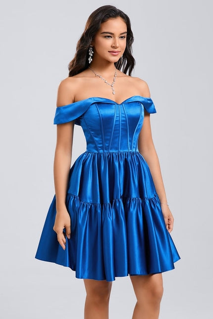 Robe De Princesse Satin Flamboyant - gallery 4