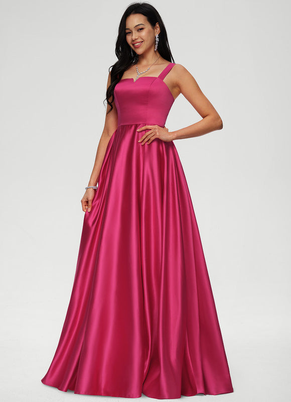 Robe De Princesse Satin Fluide - gallery 2