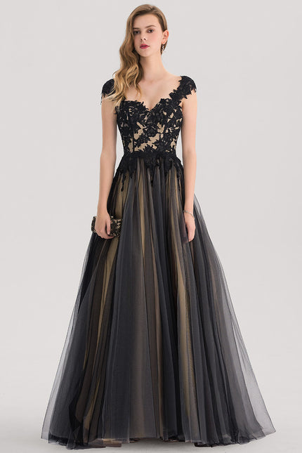 Robe De Princesse Gothique Élégante