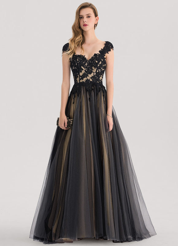 Robe De Princesse Gothique Élégante