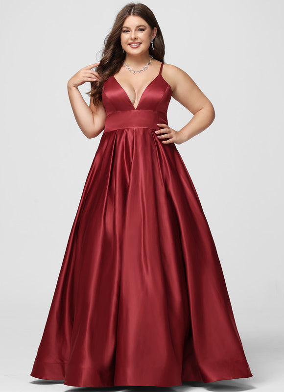 Robe De Princesse Satinée Longue - gallery 9