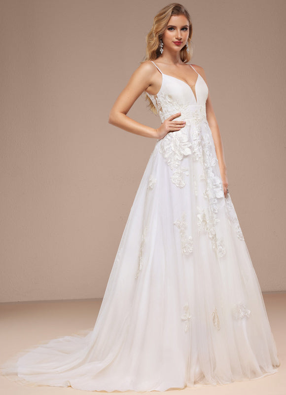 Robe De Princesse De Mariée Éthérée - gallery 5