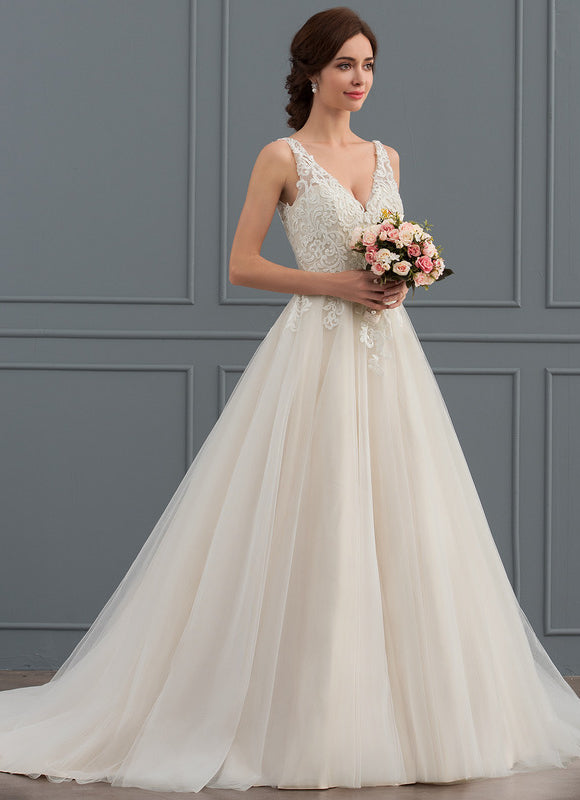 Robe De Princesse Nuptiale Délicate