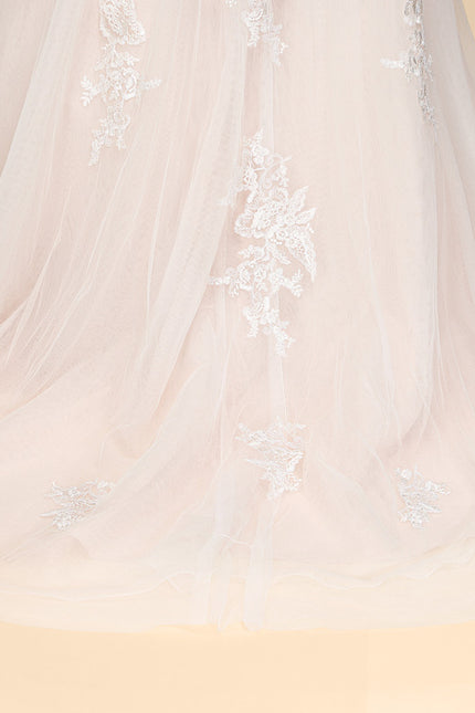 Robe De Princesse Évasée Ornée - gallery 7