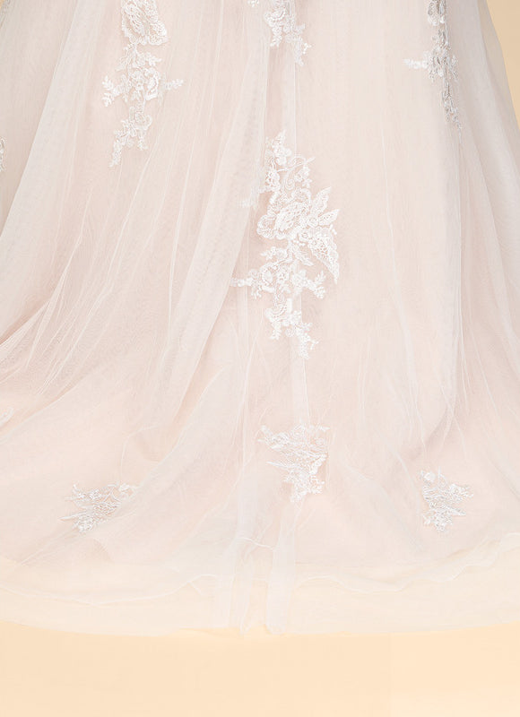 Robe De Princesse Évasée Ornée - gallery 7