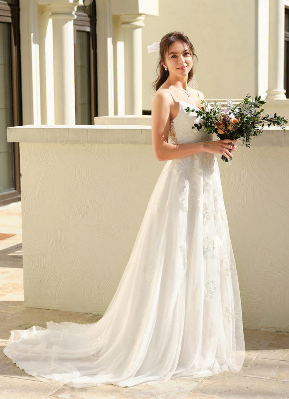 Robe De Princesse De Mariée Éthérée - gallery 8