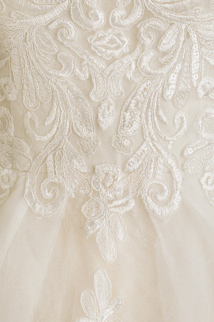 Robe De Princesse Éblouissante Ivoire - gallery 1