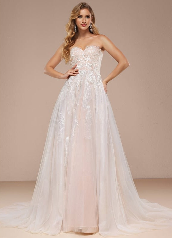 Robe De Princesse Nuancée Romantique - gallery 9