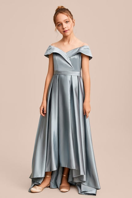 Robe De Princesse Satinée Étoile Argentée - gallery 3
