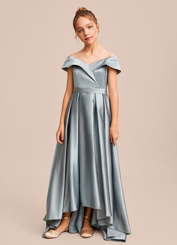Robe De Princesse Satinée Étoile Argentée - gallery 3