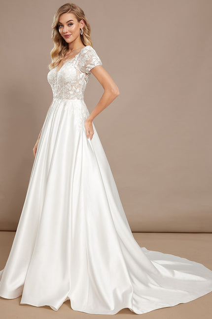 Robe De Princesse Élégance Vaporeuse - gallery 1