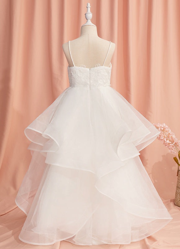 Robe De Princesse Nuageuse Florale - gallery 2