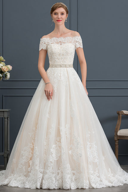 Robe De Princesse Éblouissante Tulle