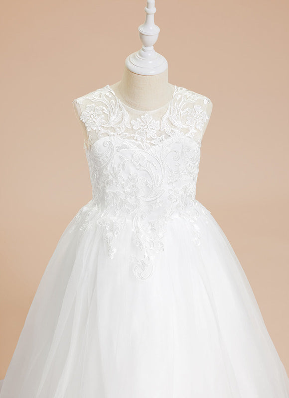 Robe De Princesse Tulle Éclatante - gallery 1