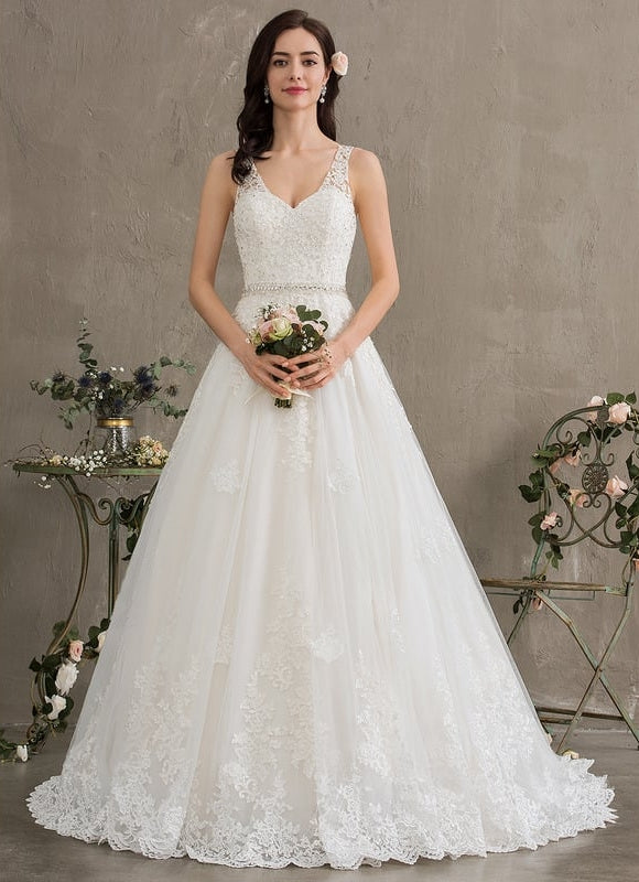 Robe De Princesse De Mariée Délicate - gallery 1