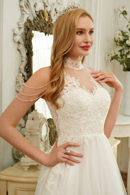 Robe De Princesse Nuptiale Vaporeuse - gallery 3