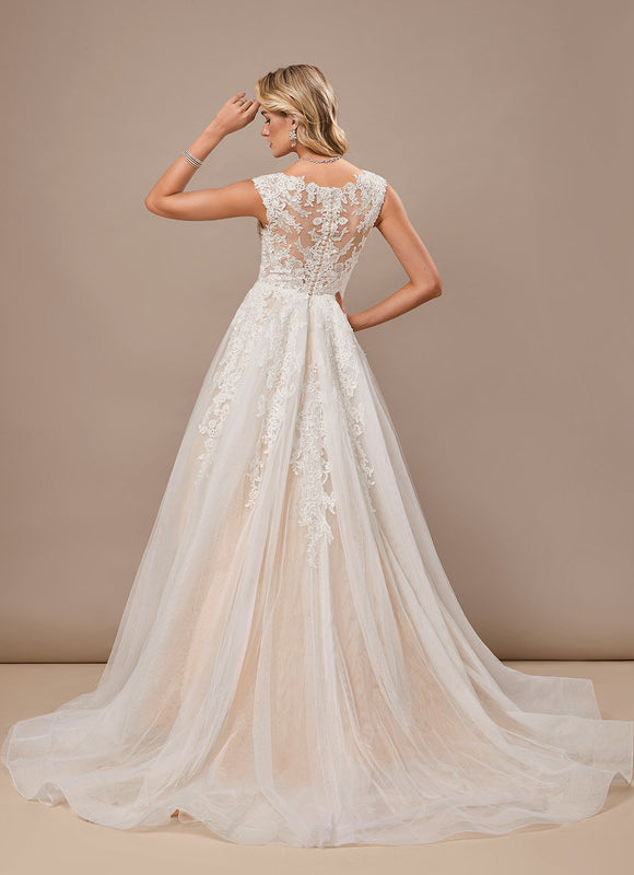 Robe De Mariee Princesse Tulle - gallery 7