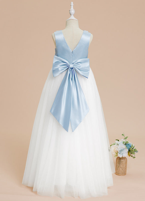 Robe De Princesse Florale Céleste - gallery 4