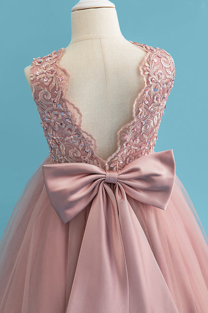 Robe De Princesse Rose Délicate - gallery 7