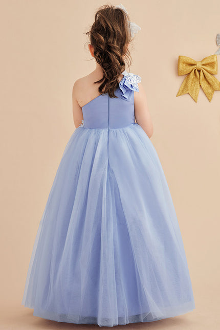 Robe De Princesse Asymétrique Lilas - gallery 6