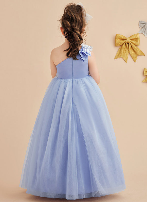 Robe De Princesse Asymétrique Lilas - gallery 6