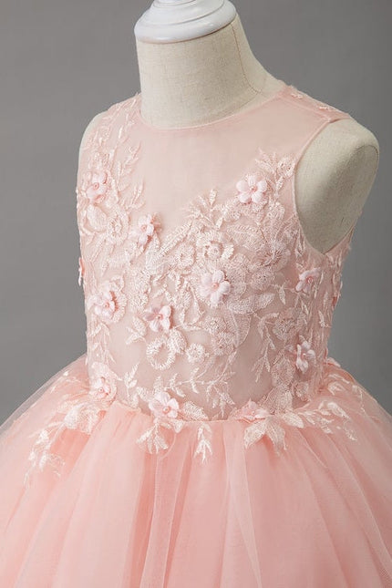Robe De Princesse Tulle Pêche - gallery 1