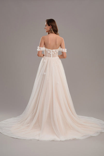 Robe De Mariee Princesse A Paillette - gallery 6
