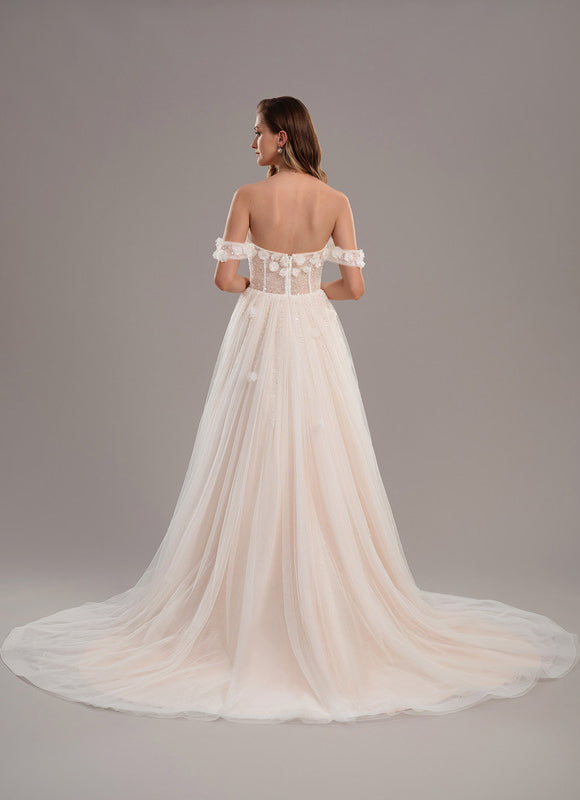 Robe De Mariee Princesse A Paillette - gallery 6