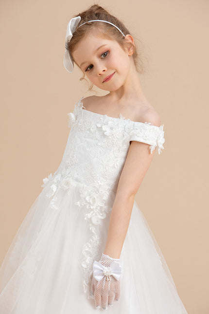 Robe De Princesse Nuptiale Florale - gallery 1