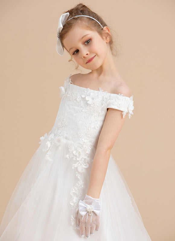 Robe De Princesse Nuptiale Florale - gallery 1