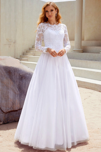 Robe De Princesse Élégante Blanche - gallery 6