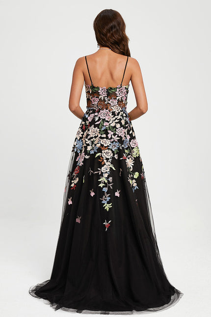 Robe De Princesse Florale Transparente - gallery 5