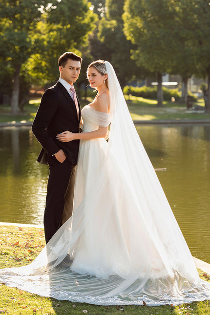 Robe De Princesse Dépaule Dénudée - gallery 5