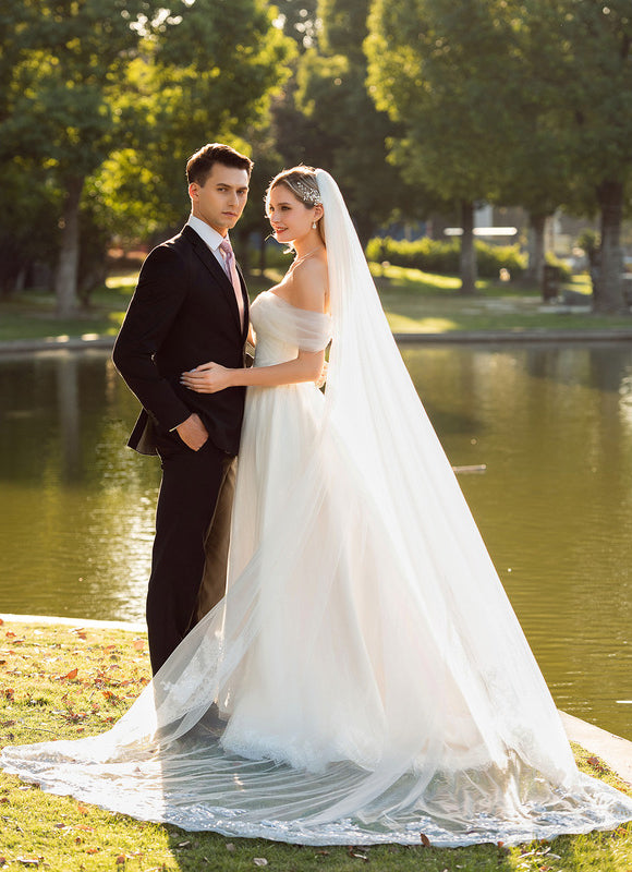 Robe De Princesse Dépaule Dénudée - gallery 5