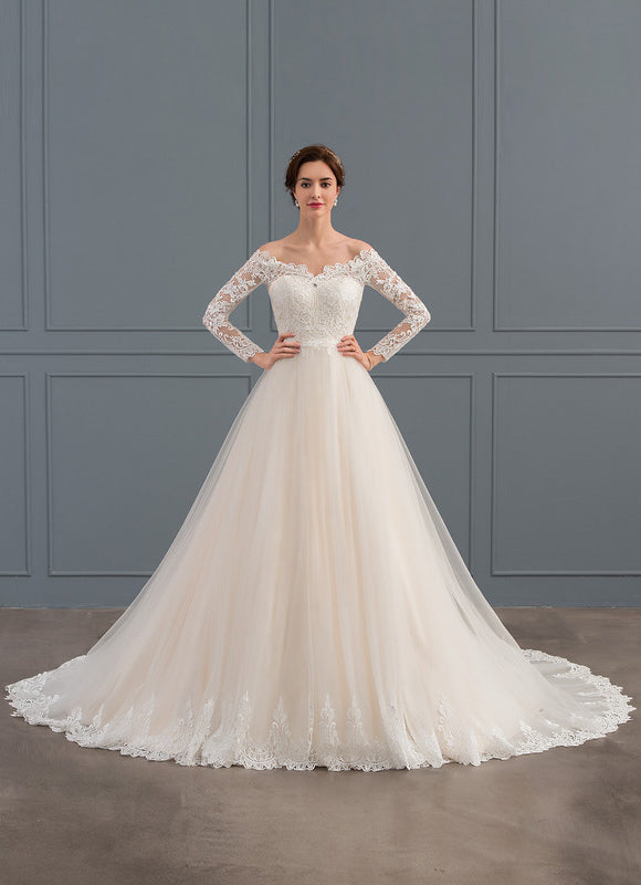 Robe De Princesse Élégance Éthérée - gallery 2